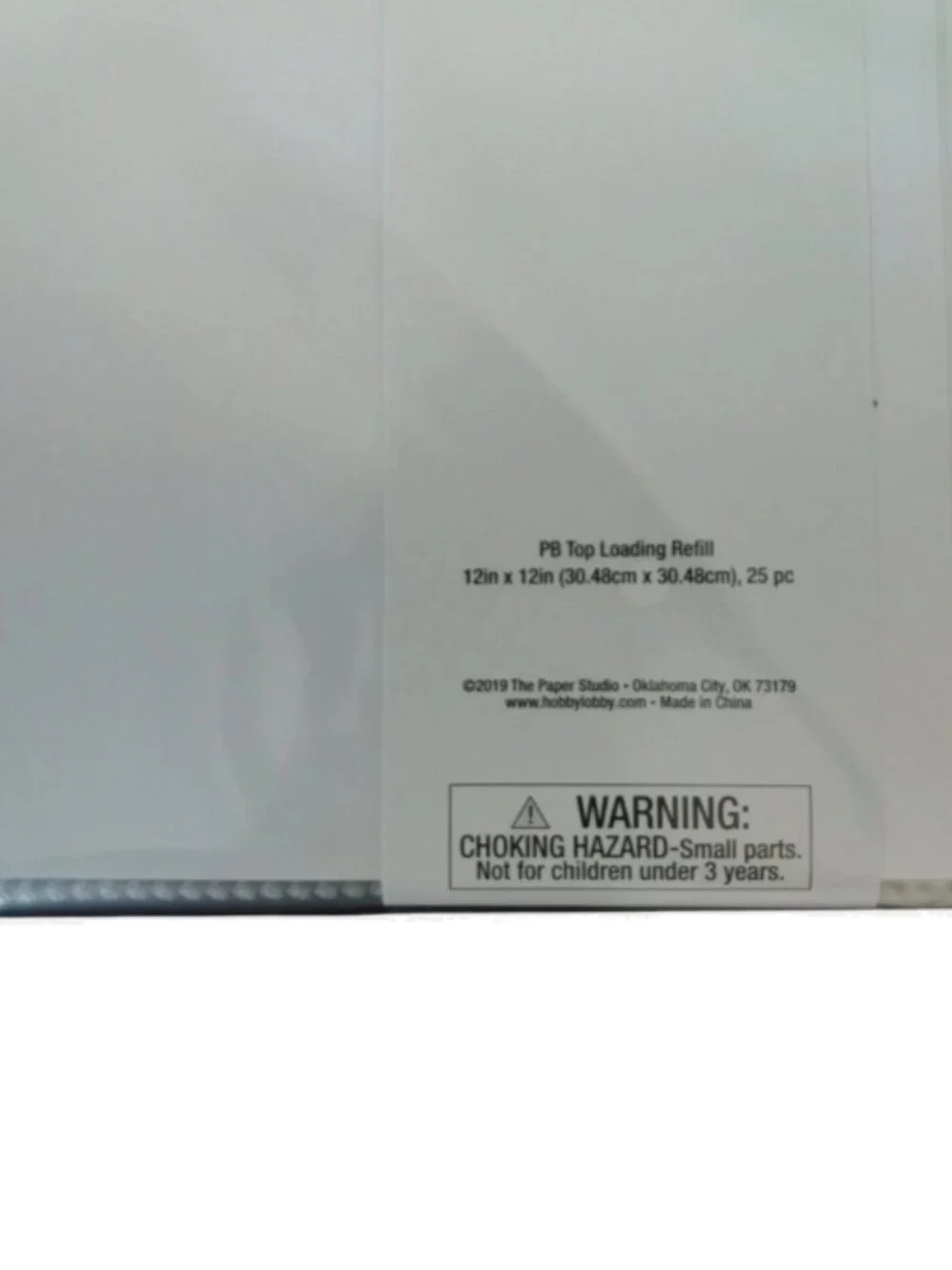 The Paper Studio 12 X 12 Refill Album Pages 50 Sheets and Cream Cardstock New